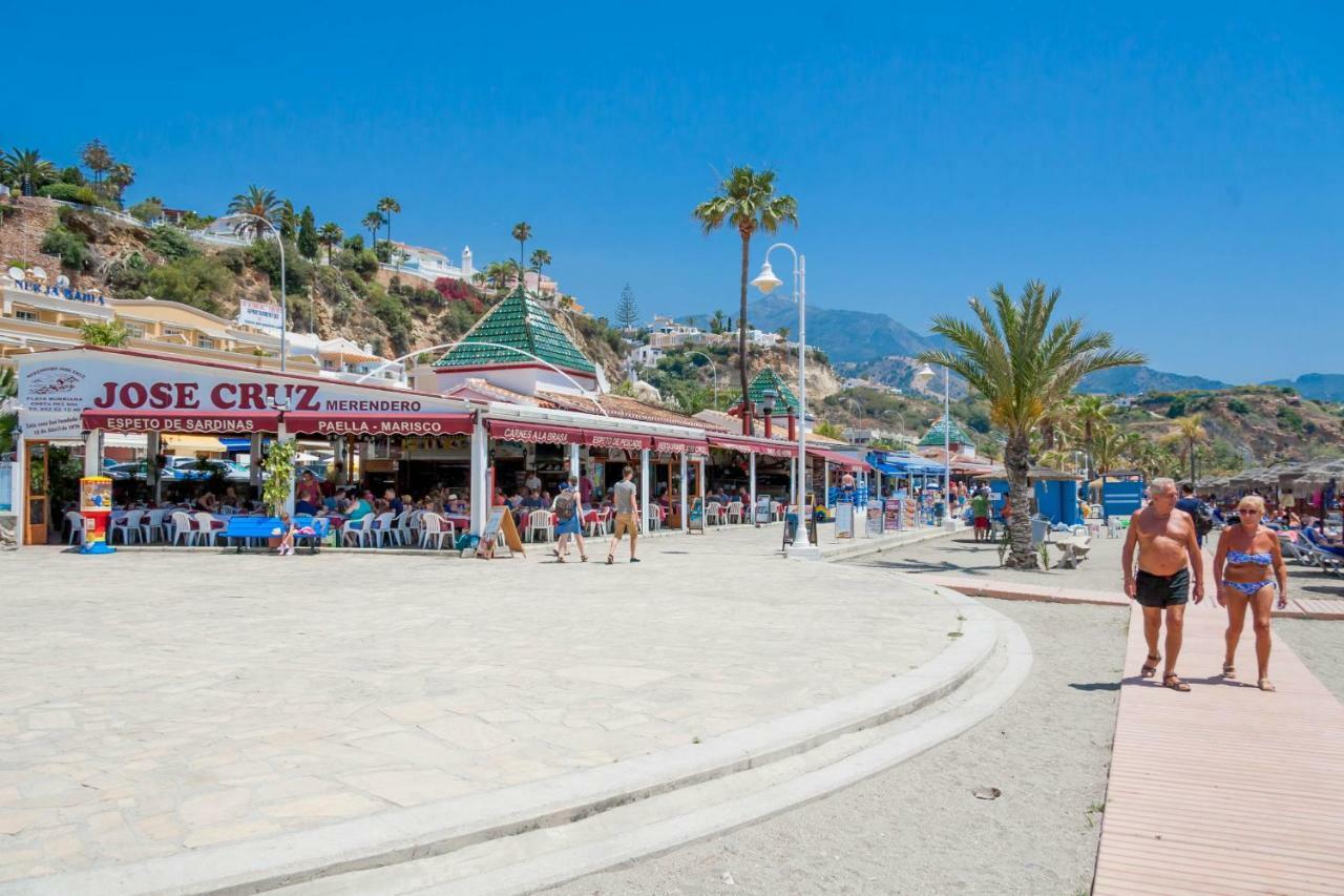 Burriana Playa Ibnsadi Nerja Leilighet Eksteriør bilde
